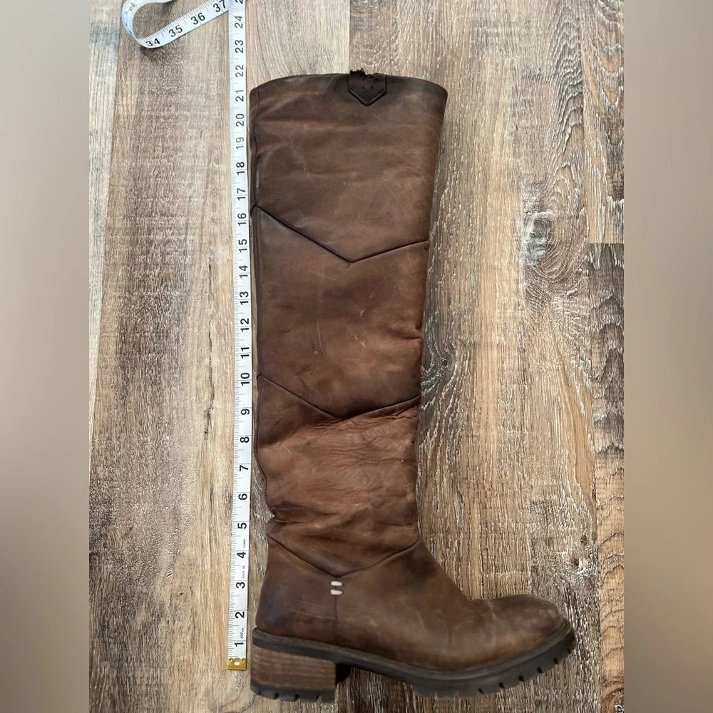 Ross & Snow Women’s Elena Shearling Waterproof Over the Knee Boots